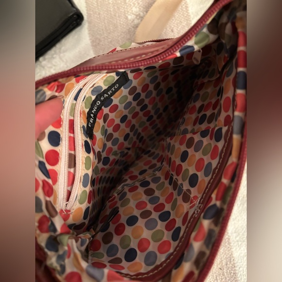 Dark Cherry Franco Sarto Purse - Picture 4 of 5